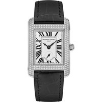 Frederique Constant FC-235S2D6 Damenuhr Klassik Karree 158 Diamanten 25mm 3ATM