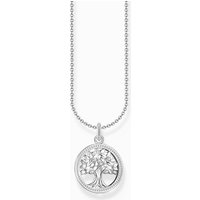 Thomas Sabo KE2214-051-14-L45V Silberne Kette mit Tree of Love Anhänger Damen Thomas Sabo KE2214-051-14-L45V Silberne Kette mit Tree of Love Anhänger Damen