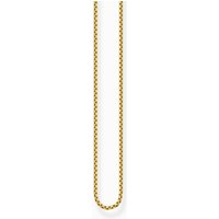 Thomas Sabo KE2227-413-39-L50V Vergoldete Kette im Venezianer Design 1 mm Damen Thomas Sabo KE2227-413-39-L50V Vergoldete Kette im Venezianer Design 1 mm Damen