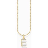 Thomas Sabo KE2244-414-14-L45V Vergoldete Kette Buchstabe E Damen Thomas Sabo KE2244-414-14-L45V Vergoldete Kette Buchstabe E Damen