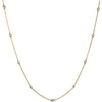 Thomas Sabo KE2340-414-14-L50V Kette Weiße Zirkoniasteine vergoldet Damen Thomas Sabo KE2340-414-14-L50V Kette Weiße Zirkoniasteine vergoldet Damen