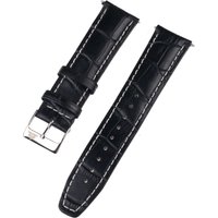 Rothenschild mid-17756 universal Ersatzband 22mm schwarz, silberne Schließe