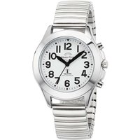 Master Time MTLA-10706-60M sprechende Damen-Funkuhr Zugband Damenuhr 38mm Master Time MTLA-10706-60M sprechende Damen-Funkuhr Zugband Damenuhr 38mm