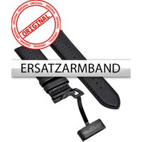Perigaum Ersatzband Leder P-1001 schwarz ohne Schliesse 24 mm