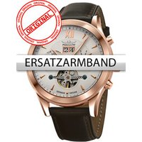 Perigaum Ersatzband Leder P-1112 braun ohne Schliesse 22 mm