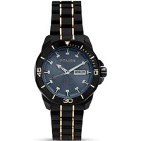 Police PEWJH0030301-SET A Herrenuhr Thornton 43mm 5ATM mit Geldbörse Limited Edition