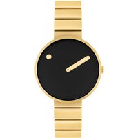 Picto 34087-2914 Brushed Gold 34mm 5ATM