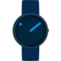 PICTO R44001-R001 Unisex Uhr Uhr Ghost Nets Navy Blue 40mm 5ATM