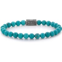Rebel & Rose Armband Turquoise Delight 925 RR-6S001-S-L Herren