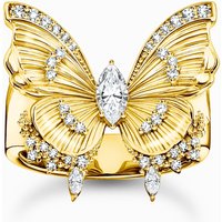 Thomas Sabo TR2495-414-14-58 Cocktailring butterfly vergoldet Damen