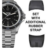 Traser H3 109376 P67 T25 SuperSub Set Black Herrenuhr 46mm Taucheruhr 50ATM