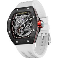 Tsar Bomba TB8218CF-EliteWhite Herrenuhr Atomic Twin austauschbare Automatikuhr 45mm 10ATM