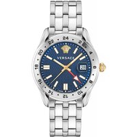 Versace VE7C00523 Herrenuhr Greca Time GMT 41mm 5ATM