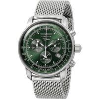 Zeppelin 8680M-4 Alarm Chronograph 100 Jahre Herrenuhr 43mm 5ATM