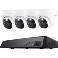 Reolink Set - mit NVS8 Netzwerkrekorder + 4 Außenkameras P334 - Weiß
