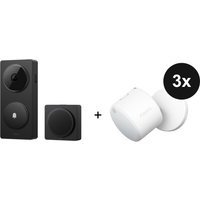 Aqara Starter Set - mit Doorbell Camera Hub G410 + 3 Presence Multi Sensor FP300