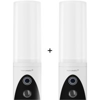 Homematic IP Außenlichtkamera - 4MP, WLAN mit Schwenkfunktion - 2er-Set