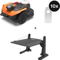 tink Worx WR303E Landroid Vision Cloud Mono 300 m2 gratis Garage gratis Ersatzklingen