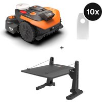 tink Worx WR308E Landroid Vision Cloud Stereo gratis Garage gratis Ersatzklingen