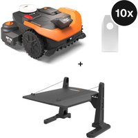 tink Worx WR312E Landroid Vision Cloud Stereo gratis Garage gratis Ersatzklingen