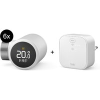 tado° X Starter Kit Smartes Heizkörper-Thermostat - 6er-Set & Bridge