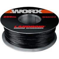 tink 29% Rabatt Worx 200m Begrenzungskabel für Landroid Mähroboter Schwarz
