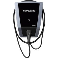 Heidelberg Wallbox Connect.Business 11kW mit Typ 2 Ladekabel 5m - Schwarz