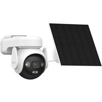 Imou AOV PT Kit - 5MP WLAN & 4G Schwenk-/Neigekamera mit Solarpanel & Always-On-Video - Weiß