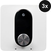 LinkedGo Smartes Heizungsthermostat für Fußbodenheizungen - powered by Shelly - 3er-Set