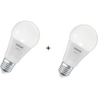 OSRAM Smart Classic Multicolour 9W 220V RGBW FR E27 - 2er-Set