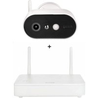 ABUS Akku Kamera Pro + Basisstation - Weiß