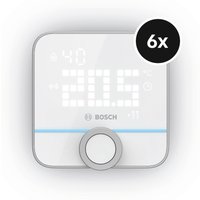 Bosch Smart Home Raumthermostat II 230 V - 6er-Set für Fußbodenheizungen