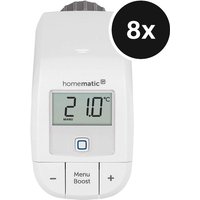 Homematic IP Heizkörperthermostat Basic 8er-Set