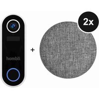 Hombli Smart Doorbell 2 + Chime 2 Doorbell 2er-Set