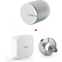 tedee Starter Set Adapter - mit Bridge, PRO Türschloss + Adapter