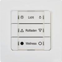 HOMEPILOT Wandtaster smart - 3 Gruppen - Weiß