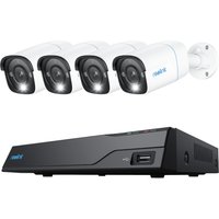 Reolink NVS8-8MB4 - 4K PoE 4-Kameras + NVR - Weiß
