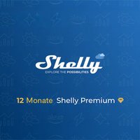 Shelly Premium App - für 12 Monate - Schwarz