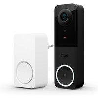 Philips Hue Secure Set - Kabelgebundene Türklingelkamera + Gong - Schwarz