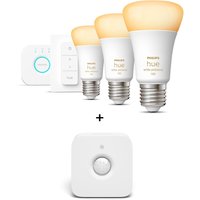 Philips Hue White Ambiance E27 1100lm Bluetooth Starter Kit + Bewegungsmelder