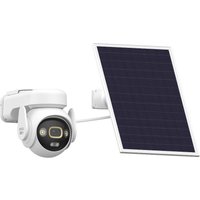 Imou AOV PT 4K Kit - 4K WLAN+4G Schwenk-Neigekamera mit Solarpanel & Akways-On-Video - Weiß