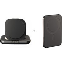 Zens Set - mit Duo-Ladestation Nightstand Charger Pro 2 + Powerbank Pro 1 (5.000 mAh, 15W)