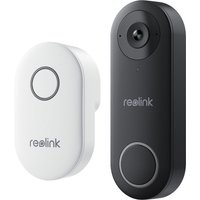 Reolink D340W Video Doorbell - Kabelgebundene 2K Videotürklingel mit Gong - Schwarz