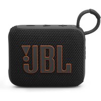 JBL Go 4 - Kompakter Bluetooth-Lautsprecher - Schwarz