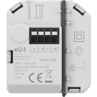 Homematic IP Schaltaktor mit Tastereingang zur Lichtsteuerung, 1-Kanal, 6 A - Weiß