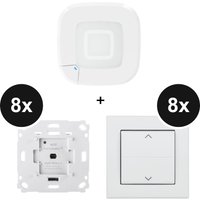Homematic IP Starter-Set Rollladensteuerung - für 8 Rollläden / Markisen - mit Access Point 2