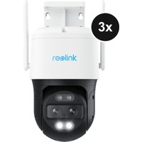 Reolink TrackMix Series W760 - Dual Außenkamera mit Auto Zoom & Tracking - 3er Set