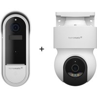Homematic IP Set - mit Video-Türklingel + Außenkamera