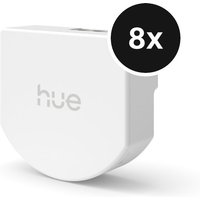 Philips Hue Wandschaltermodul - verdrahtet, 1-Kanal - 8er-Set