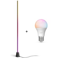 Philips Hue Set - mit Gradient Play Stehleuchte L + Essential White and Color Ambiance E27